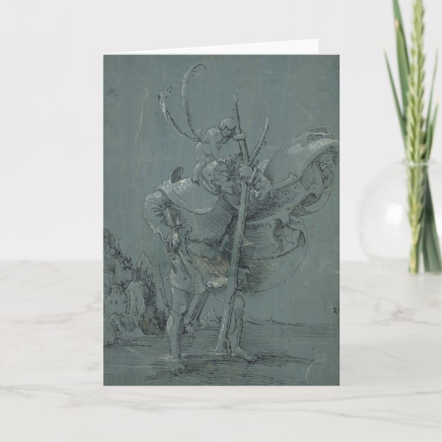 Saint Christopher, 1510 Karte (Vorderseite)