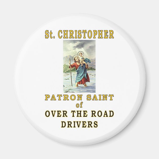 SAINT CHRISTOPHER MAGNET (Vorne)