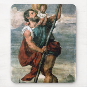 Saint Christopher Mousepad