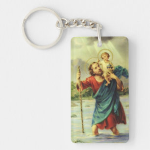 Saint Christopher Schlüsselanhänger