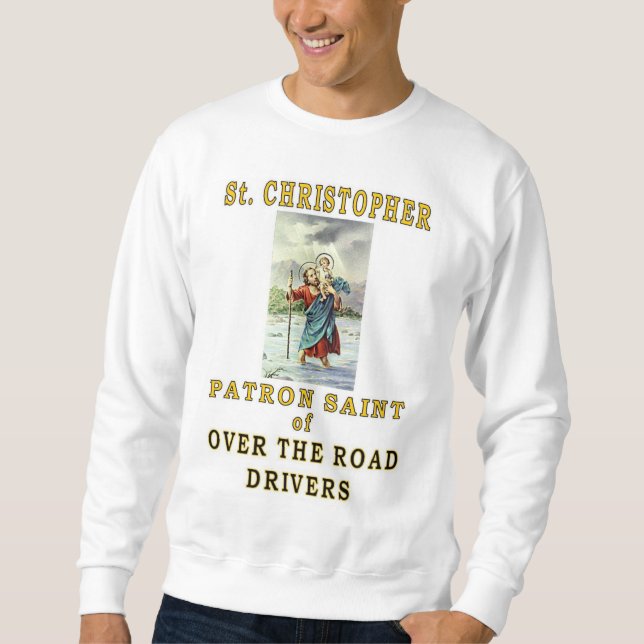 SAINT CHRISTOPHER SWEATSHIRT (Vorderseite)