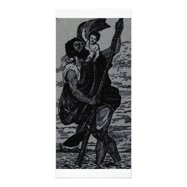 Saint Christopher von Tizian Werbekarte (Vorne)