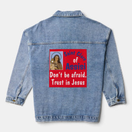 Saint Clare Assisi Jeansjacke