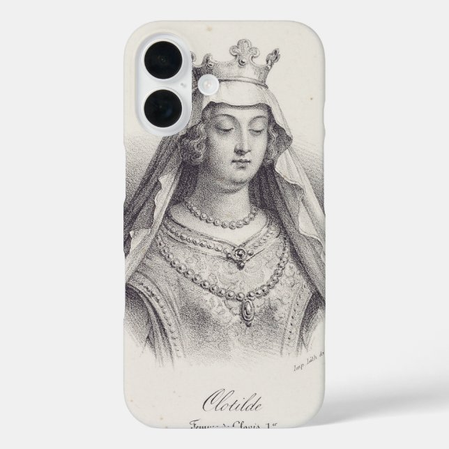 Saint Clotilde zweite Ehefrau von Clovis Case-Mate iPhone Hülle (Rückseite)