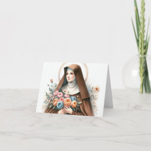 Saint Colette-Saint der Unfruchtbarkeit Karte