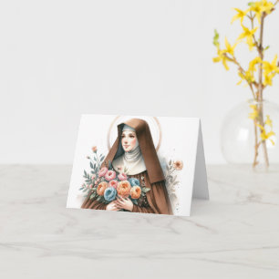 Saint Colette-Saint der Unfruchtbarkeit Karte
