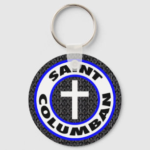 Saint Columban Schlüsselanhänger
