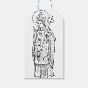 Saint Deiniol Abbot und Bischof Geschenkanhänger