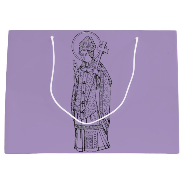 Saint Deiniol Abbot und Bischof Große Geschenktüte (Vorderseite)