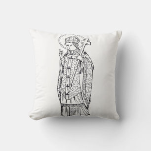 Saint Deiniol Abbot und Bischof Kissen