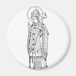 Saint Deiniol Abbot und Bischof Magnet