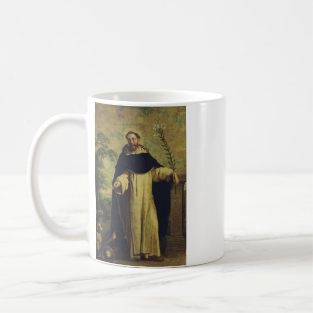 Saint Dominic de Guzman Kaffeetasse (Links)