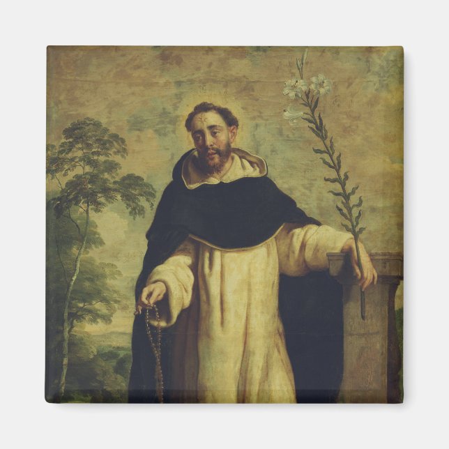 Saint Dominic de Guzman Magnet (Vorne)