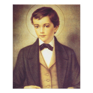 Saint Dominic Savio Hochtreue Feine Kunst Poster