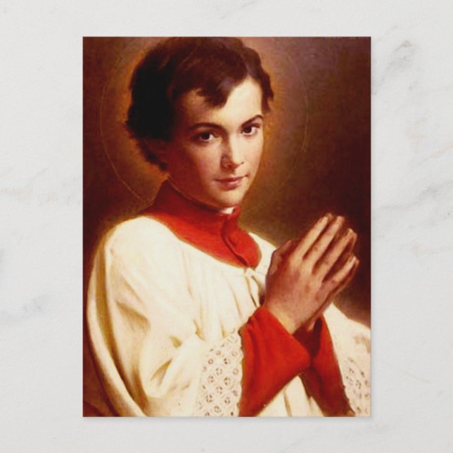 Saint Dominic Savio Postkarte (Vorderseite)