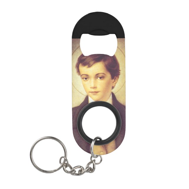 Saint Dominic Savio Student John Bosco Mini Flaschenöffner (Vorderseite)