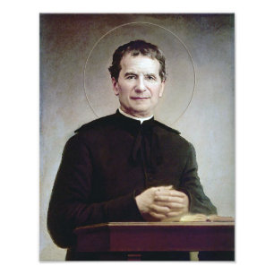 Saint Don Bosco Fotodruck