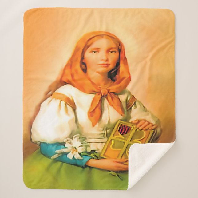 Saint Dymphna Sherpadecke (Vorderseite)