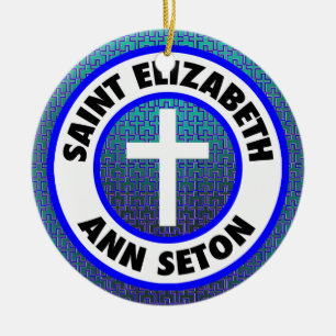 Saint Elizabeth Ann Seton Keramik Ornament