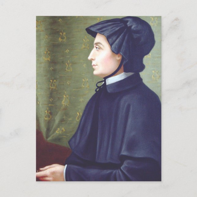 Saint Elizabeth Ann Seton Postkarte (Vorderseite)