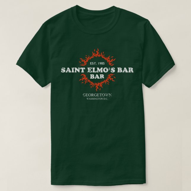 Saint Elmos Bar T-Shirt (Design vorne)