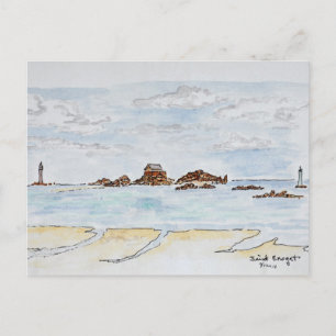 Saint-Enogat, Dinard   Bretagne, Frankreich Postkarte