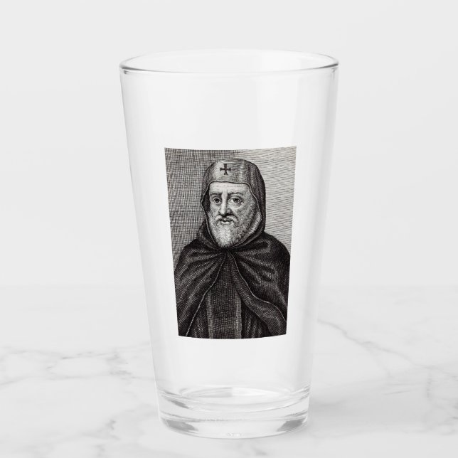 Saint Ephrem, der Christliche syrische Theologe Glas (Vorderseite)