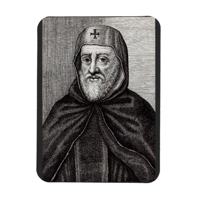 Saint Ephrem, der Christliche syrische Theologe Magnet (Vertikal)