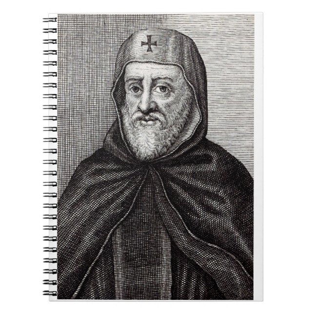 Saint Ephrem, der Christliche syrische Theologe Notizblock (Vorderseite)