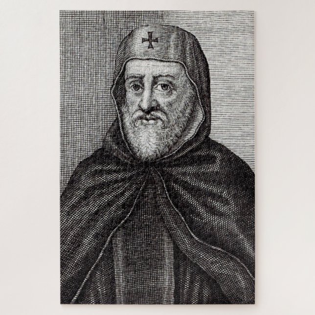 Saint Ephrem, der Christliche syrische Theologe Puzzle (Vertikal)