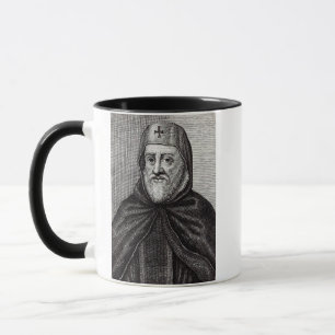 Saint Ephrem, der Christliche syrische Theologe Tasse