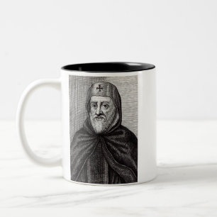 Saint Ephrem, der Christliche syrische Theologe Zweifarbige Tasse