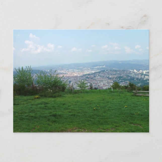 Saint-Etienne-Frankreich-3 Postkarte (Vorderseite)