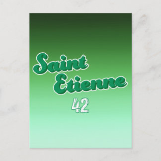 Saint-Etienne Frankreich Postkarte