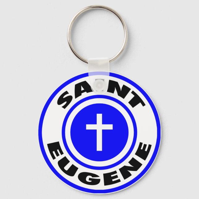 Saint Eugene Schlüsselanhänger (Vorderseite)