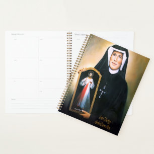 Saint Faustina, göttliche Barmherzigkeit Planer