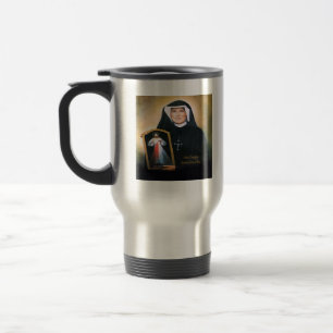 Saint Faustina, göttliche Barmherzigkeit Reisebecher