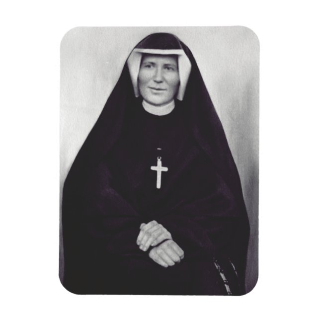 Saint Faustina Kowalska Magnet (Vertikal)