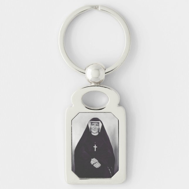Saint Faustina Kowalska Schlüsselanhänger (Vorderseite)