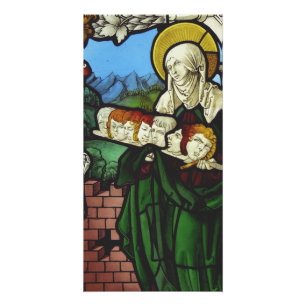 Saint Felicitas und die Köpfe ihrer sieben Söhne Poster