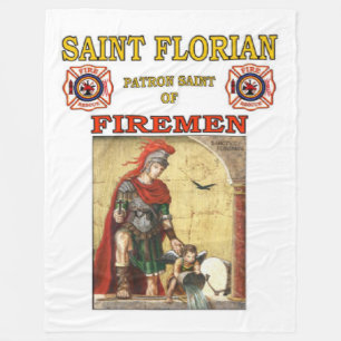 SAINT FLORIAN FLEECEDECKE