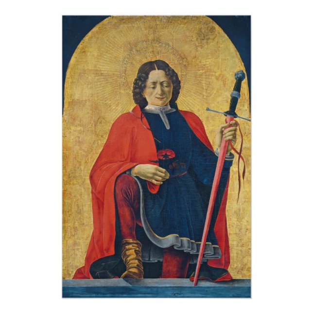 Saint Florian, Italienisch, c. 1473-74 Poster (Vorderseite)