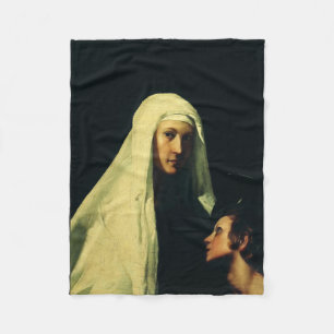 Saint Frances von Rom von Giovanni Antonio Galli Fleecedecke