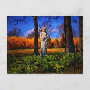 Saint Francis am Alten Lynchburg Friedhof Postkarte