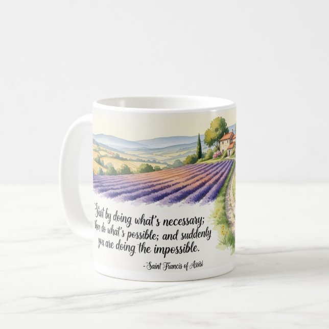 Saint Francis Assisi  Kaffeetasse (Vorderseite Links)