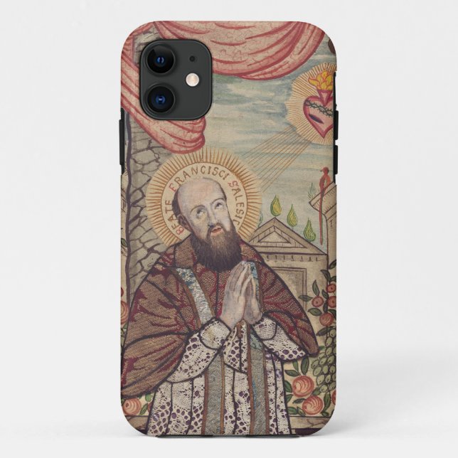 Saint Francis de Sales Bischof von Genf Case-Mate iPhone Hülle (Rückseite)