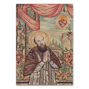 Saint Francis de Sales Bischof von Genf Tischnummer
