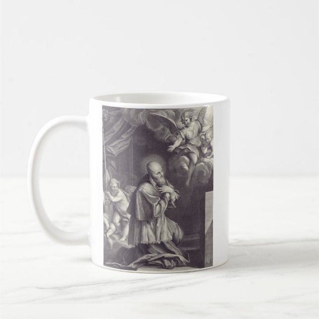 Saint Francis de Sales Doctor der Kirche Kaffeetasse (Links)