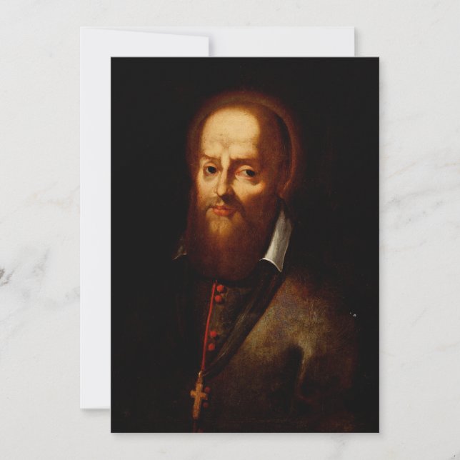 Saint Francis de Sales Feiertagskarte (Vorderseite)