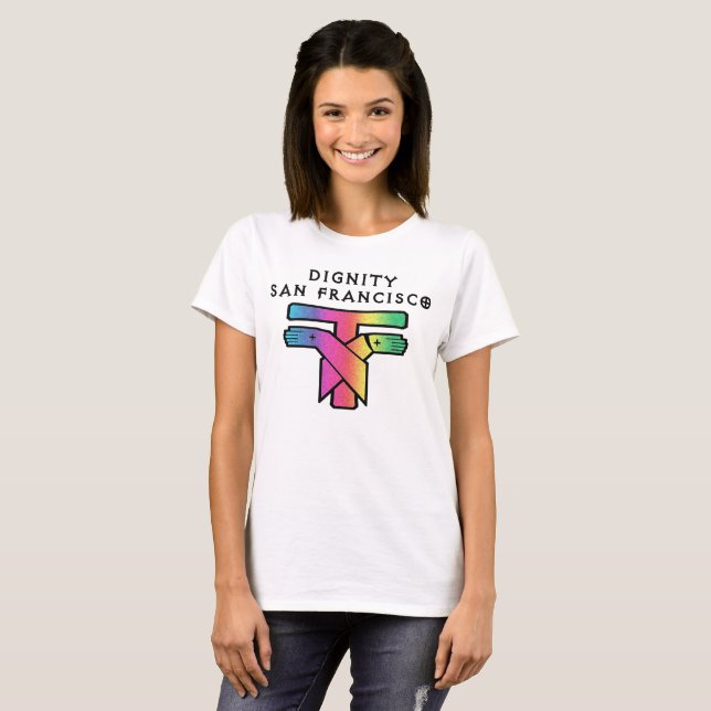 Saint Francis LGBTQ T-Shirt (Vorne ganz)